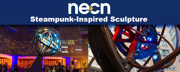Featured image for “NECN: Steampunk-Inspired Sculpture”