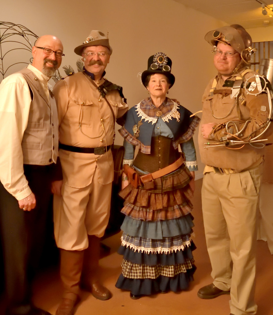  Steampunk Spirit in Idaho – Almost half of the opening night attendees came dressed for the occasion.